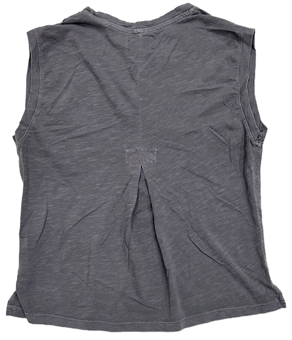 Rowan Women's Savannah Slub Cotton Muscle Tank Top Shirt in Bedrock
